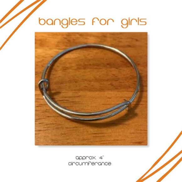 Eight silver expandable children's bracelets NEW* - Picture 1 of 6